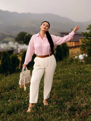 Брюки з поясом