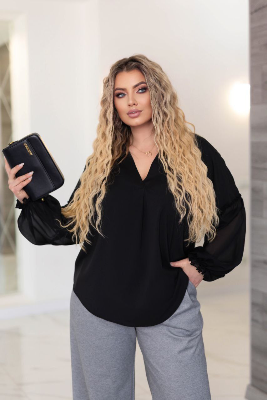 Блузка- вільного крою - Зображення 2