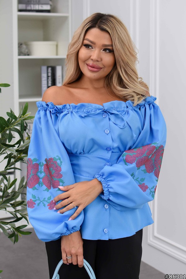 Блуза з вишивкою - Зображення 3
