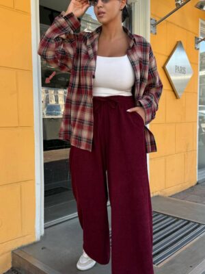 Брюки палаццо