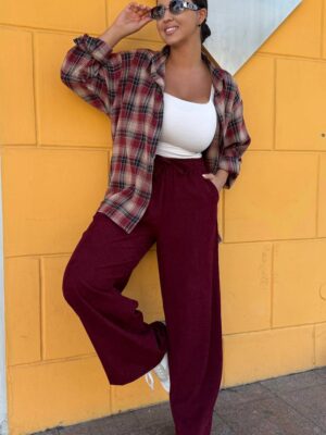 Брюки палаццо